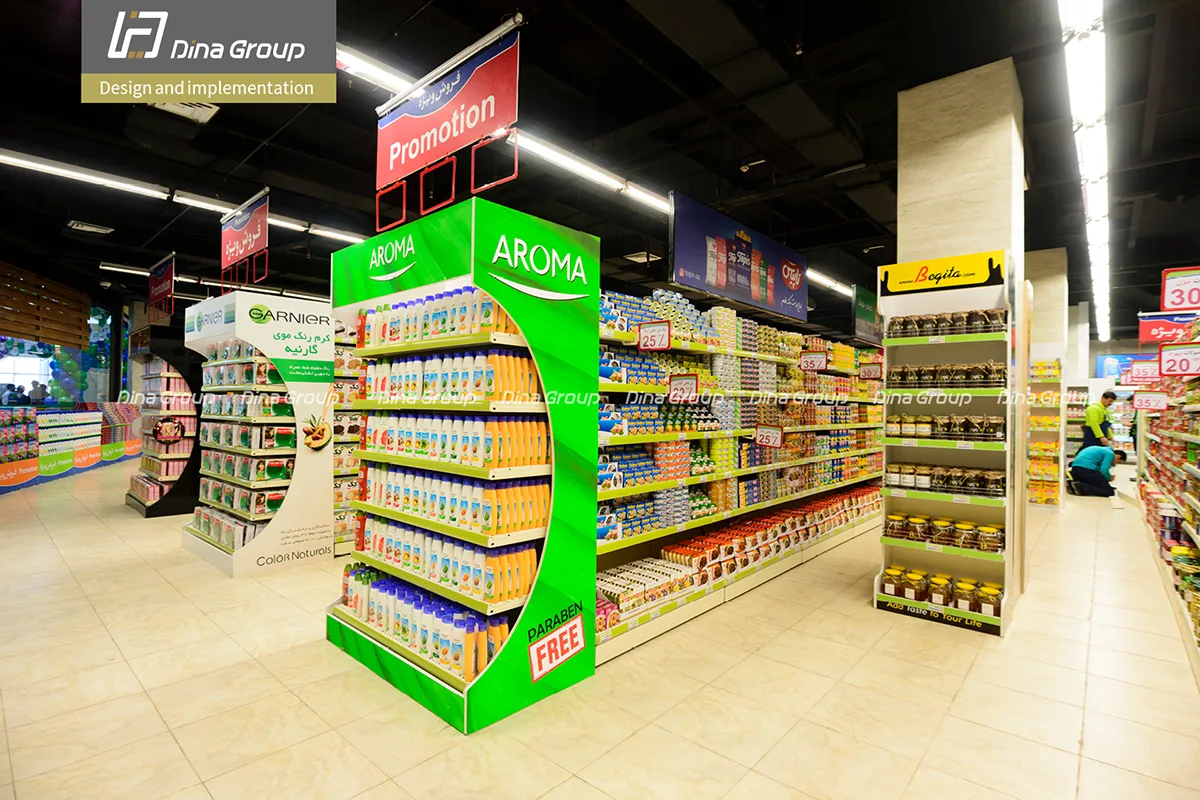 supermarket INTERIOR DESIGN AND IMPLEMENTATION