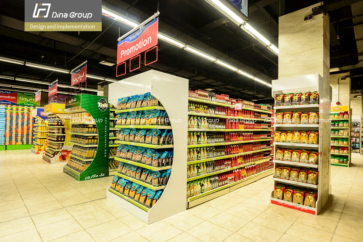 supermarket INTERIOR DESIGN AND IMPLEMENTATION