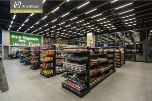 supermarket equipment and design - shelving system - COMMERCIAL REFRIGERATOR