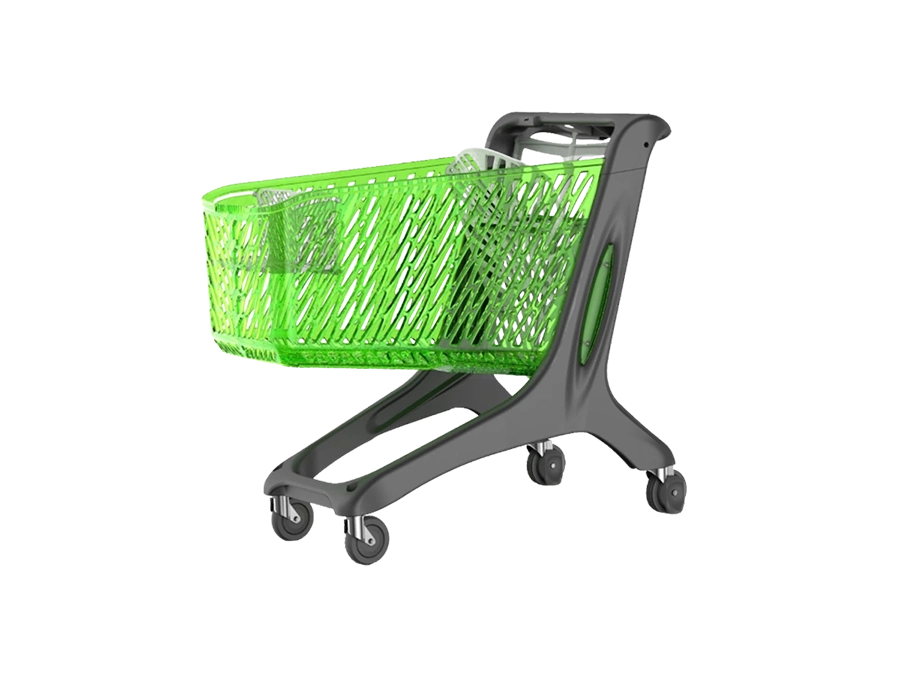 210 liter shopping cart - Trolley 210L - Big supermarket shopping cart