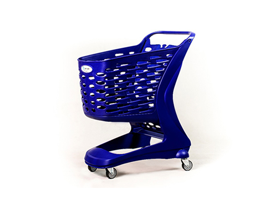 90 Liter Plastic Shopping Cart - Supermarket Shopping Trolley