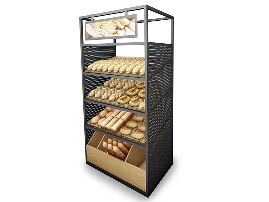 Bread Shelving - Supermarket Design and implementation - Turnkey Solutions