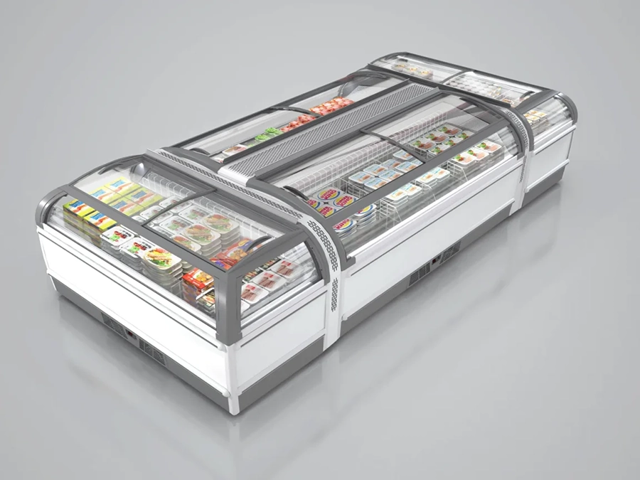 plug-in-freezers for supermarket - Store Design and implementation - Turnkey Solutions