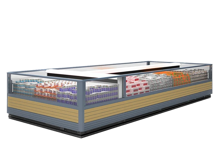 Island Freezers for Supermarket - Optimize Frozen Product Display and Storage