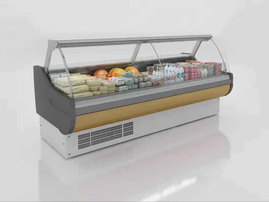 Supermarket Serve Over Refrigerator plug-in-freezers for supermarket - Store Design and implementation - Turnkey Solutions