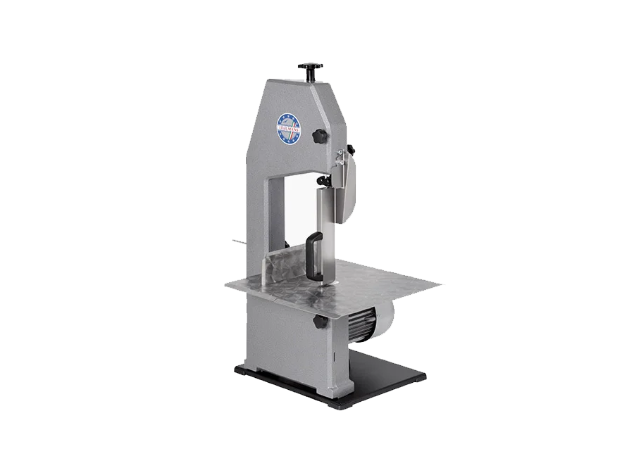 commercial bone saw, electric bone cutter, high-performance meat saw, Miska by Italmans, Italian bone saw machine, 230 V bone cutter, CE certified bone saw, efficient meat processing, durable meat bandsaw, bone saw machine