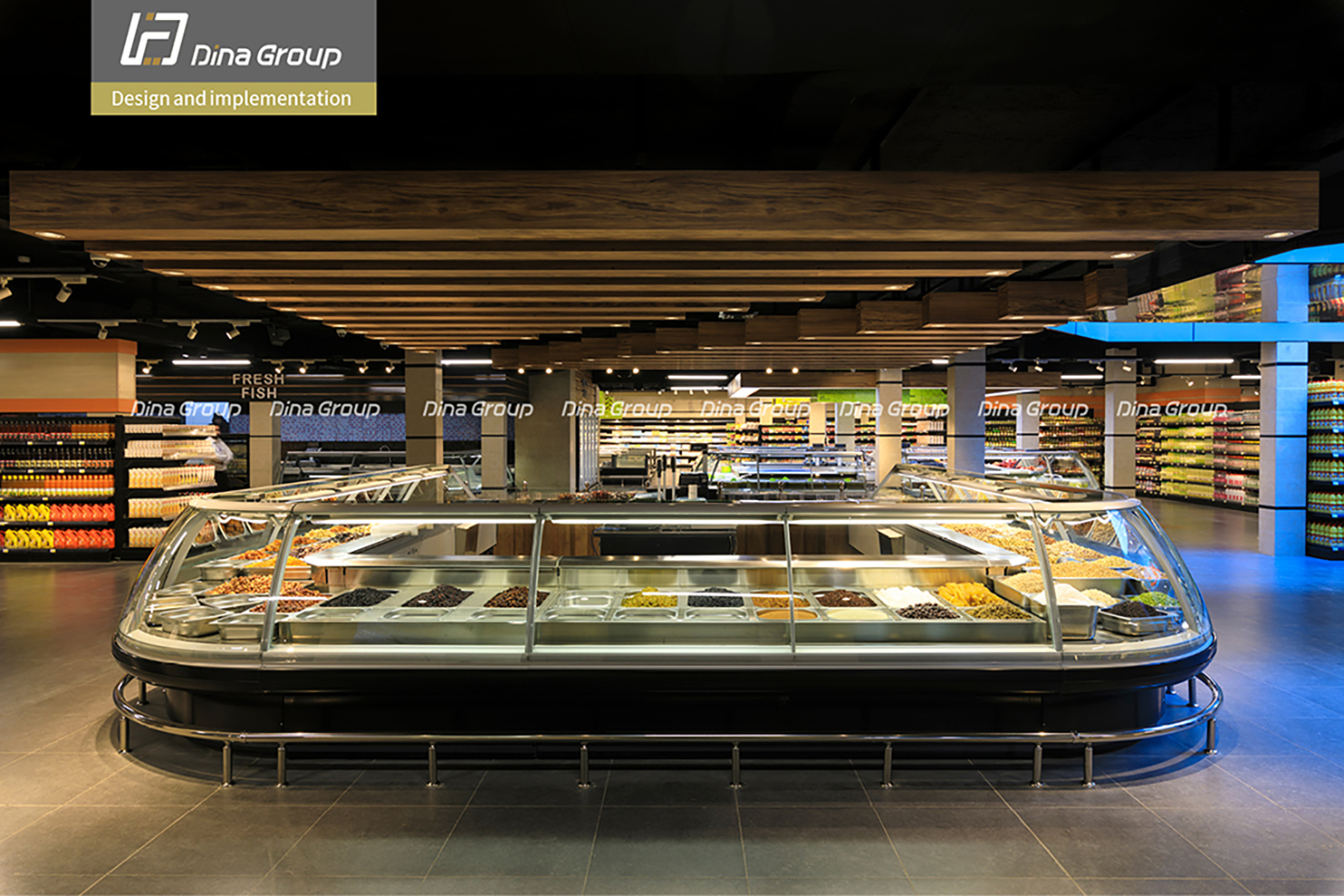 Dina Group - Supermarket design and Shop equipment Store fit-out Dina Group Toronto Office